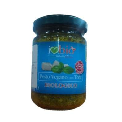 

ARTIGIANA Genovese Organic Vegan Pesto w/ Tofu 130gr - Gluten FREE