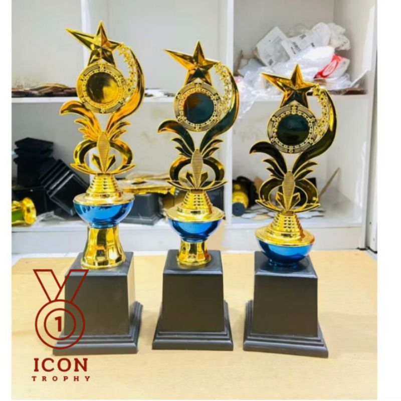 Piala Set Mangkok Juara 1,2,3