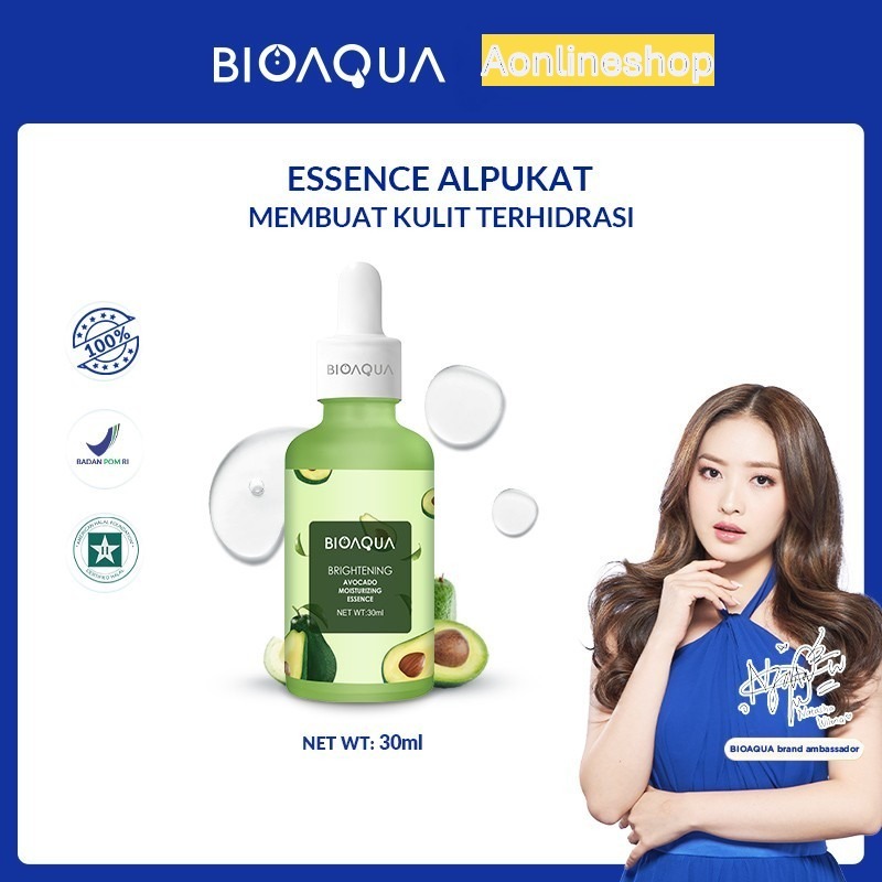 AS BIOAQUA Avocado Moisturizing Essence 30ml serum wajah Alpukat Bio Aqua BPOM