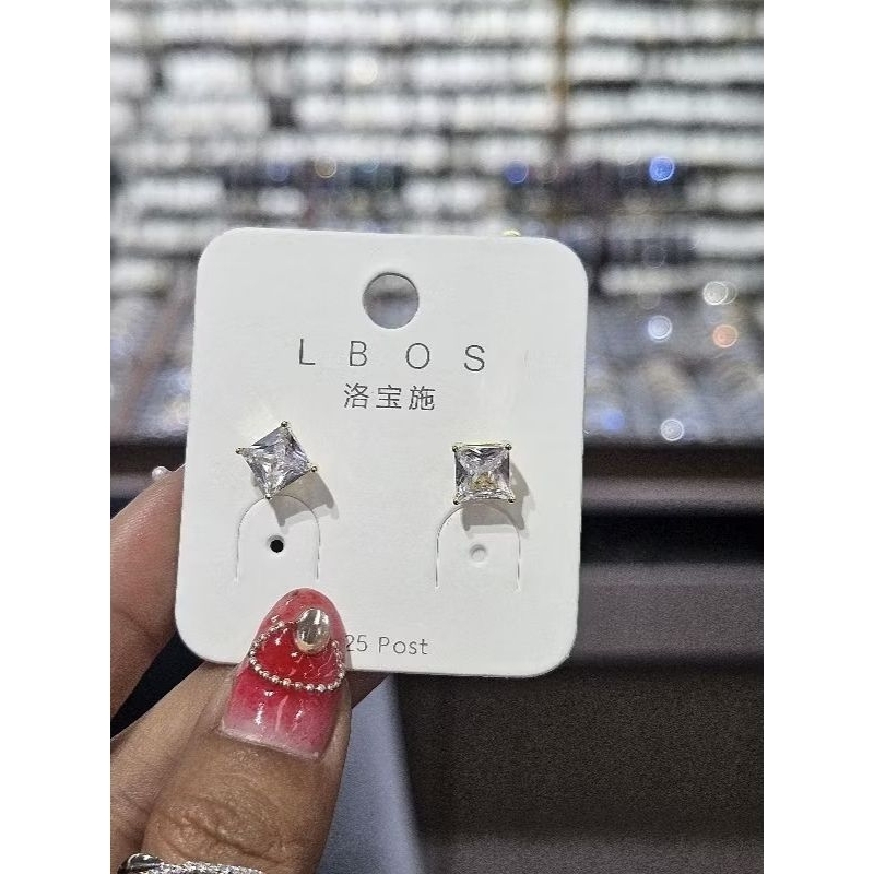 TEMBAGA SWAROVSKI COLLECTION ANTING TEMBAGA SWAROVSKI ANTING JEPIT ANTI KARAT ANTI LUNTUR