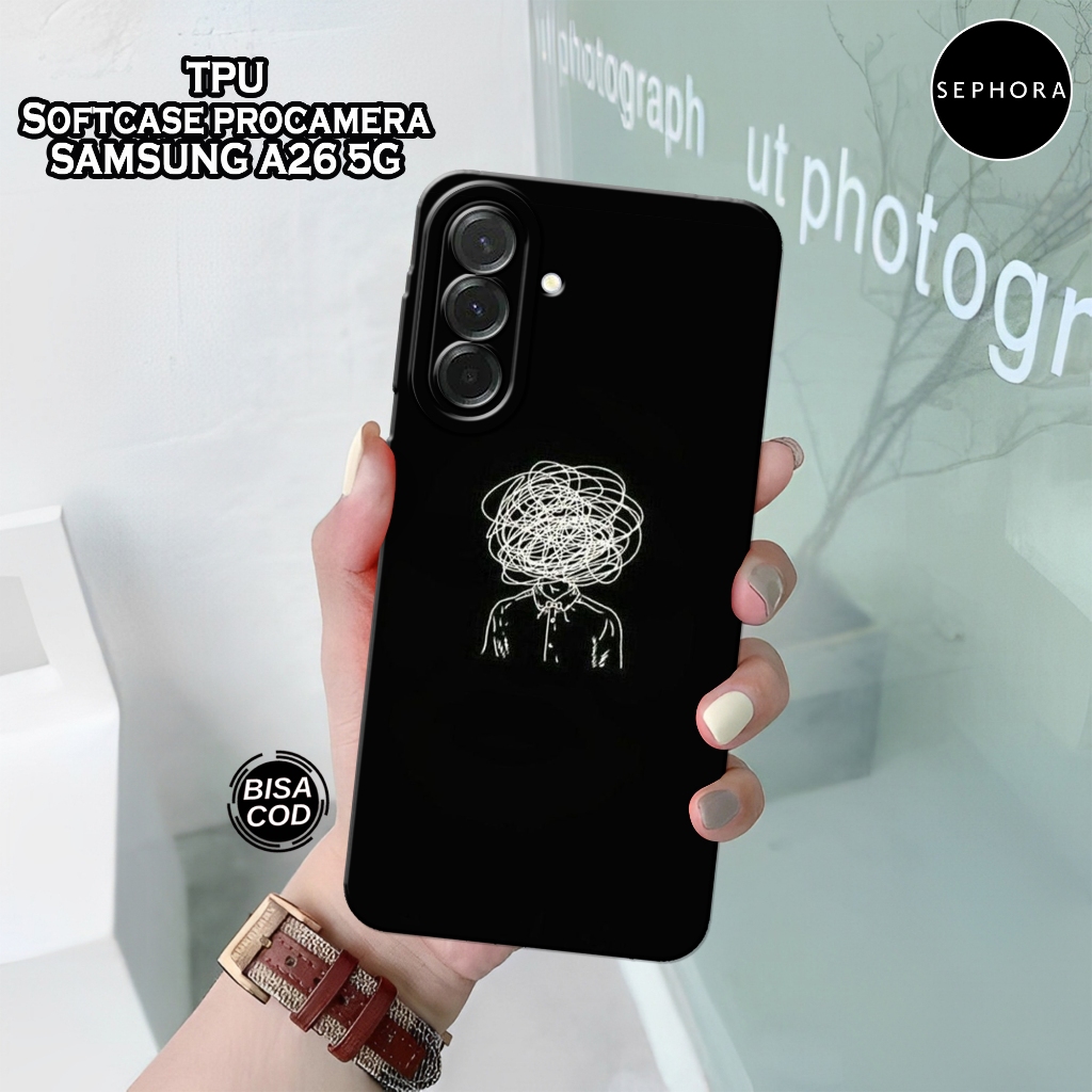 Case Samsung A26 5G Terbaru - Fashion Case Aesthetic - Softcase Samsung A26 5G Terbaru - Case Pro Ca