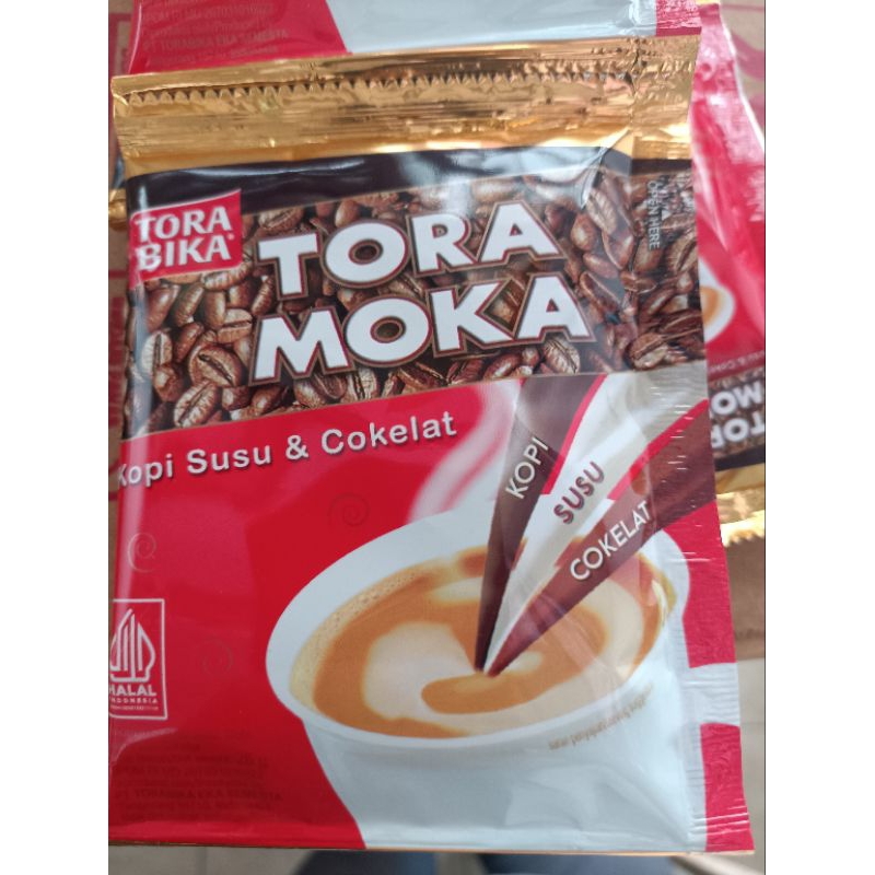 

Kopi Tora moka kemasan sachet