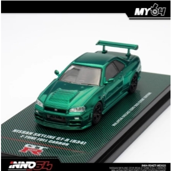 NEW Inno64 Inno CHASE Nissan Skyline R34 Z-Tune Full Carbon MDX 2023 Event
