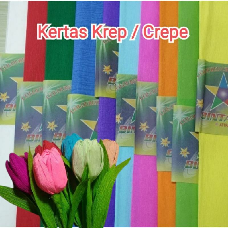 

Kertas Crepe/ Krep Lembaran