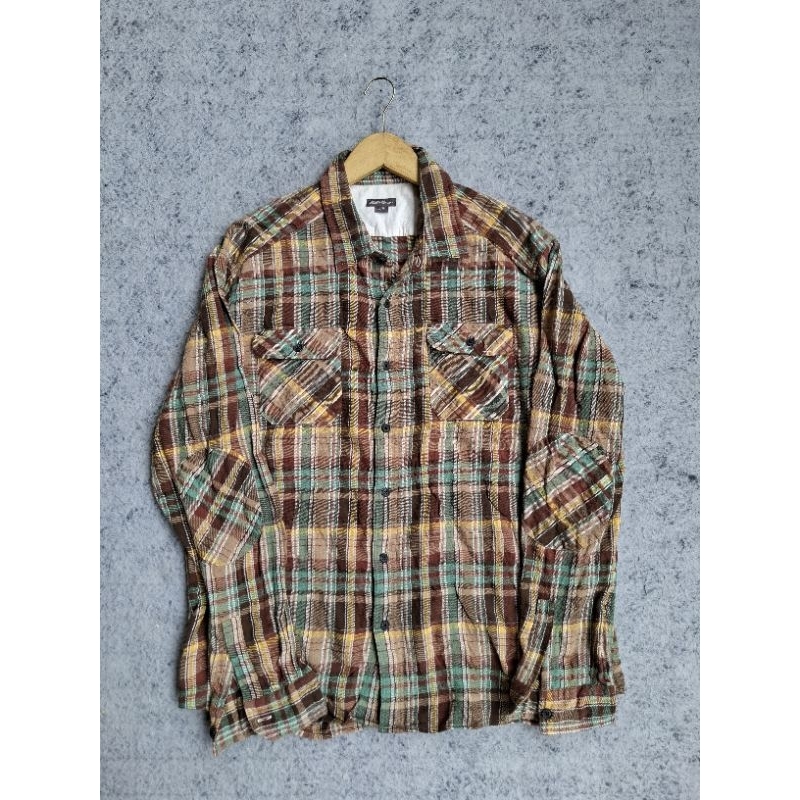 KEMEJA FLANNEL EDDIE BAUER SECOND