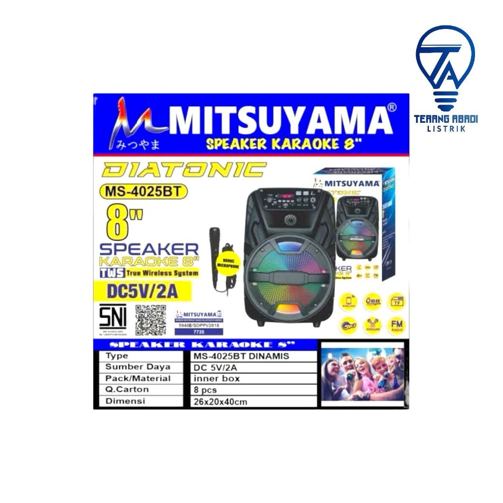 SPEAKER MITSUYAMA MS - 4025 BT A