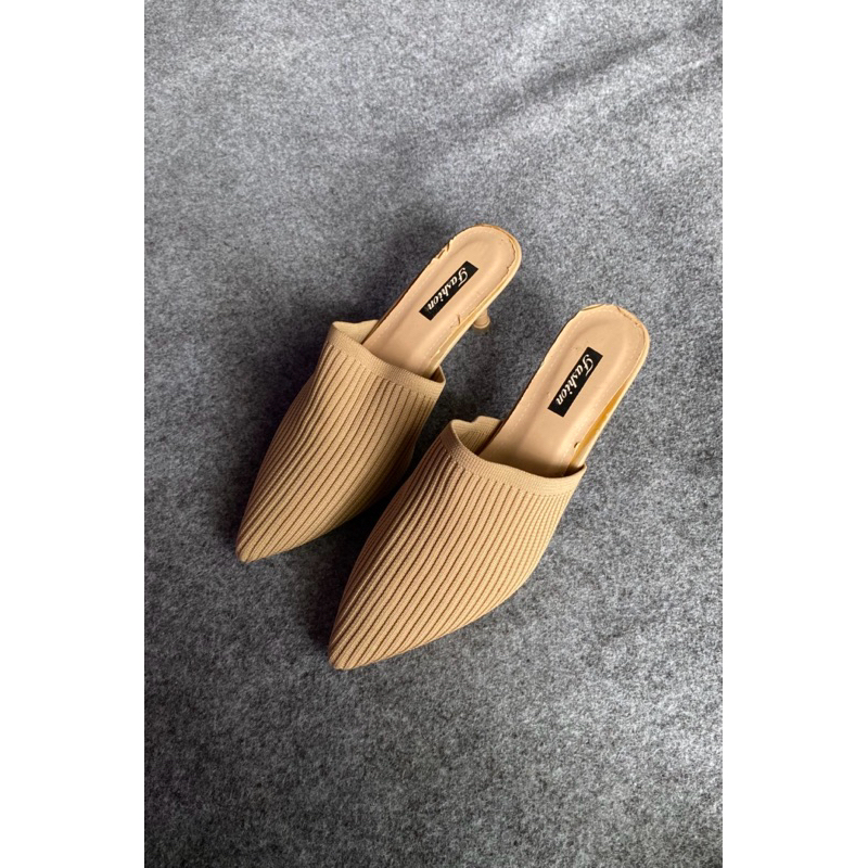 Sandal Wanita Upper Rajut