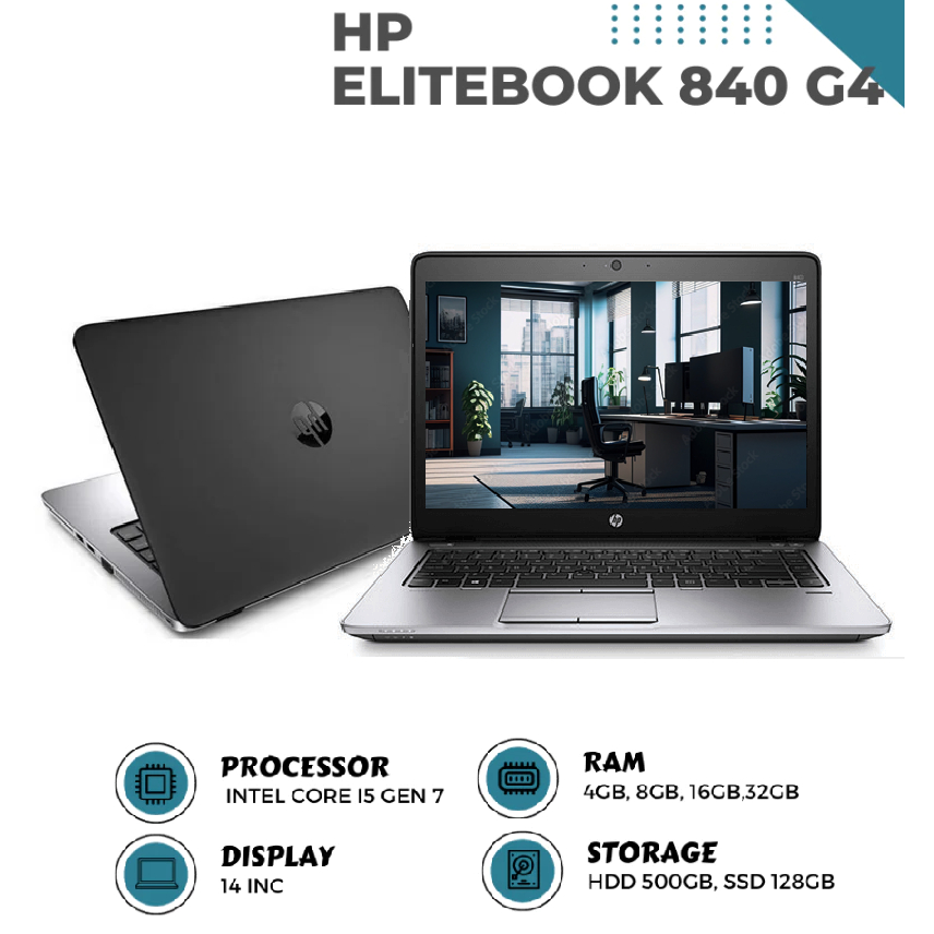 Laptop HP Elitebook 840 G2 i5 GEN 5 RAM 16GB/256SSD FULLSET