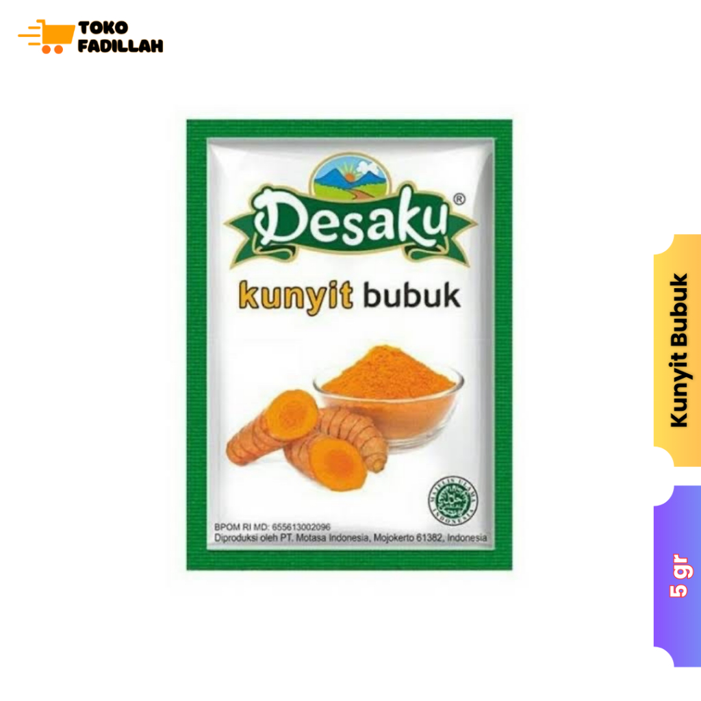 

Desaku Kunyit Bubuk Sachet 5 gr