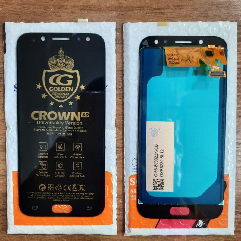 LCD TOUCHSCREEN SAMSUNG J5 PRO / J530 INCELL HITAM GOLD FULLSET