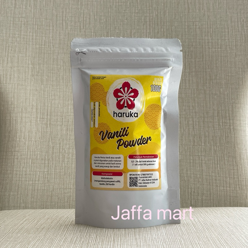 

⭐️Jaffa mart⭐️ HARUKA Vanili Powder 100gr