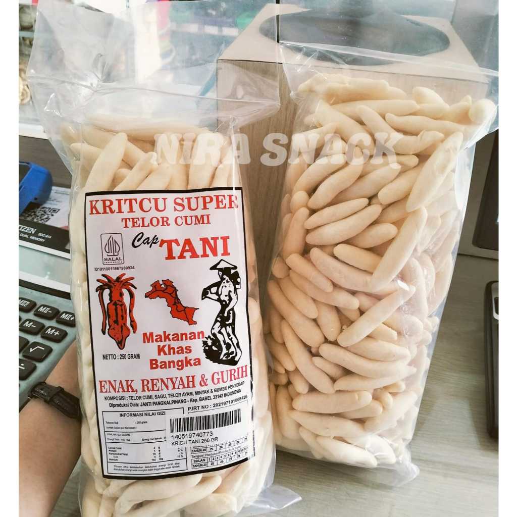 

KRICU CAP TANI SUPER KHAS BANGKA (250GR)