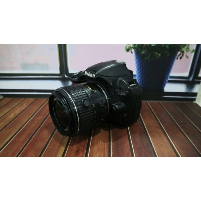 DSLR Nikon D3100 Lensa Kit 18-55 Mm