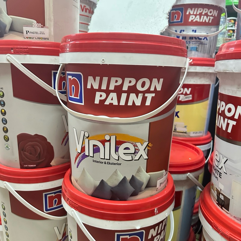 Cat Tembok Vinilex Interior 300 Putih 25 kg / Cat Tembok Interior Putih