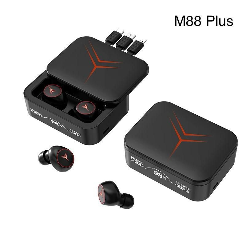 TWS M96 plus , M98 plus , M88 plus , M99 plus , Headset Bluetooth wireless earphone full Bass