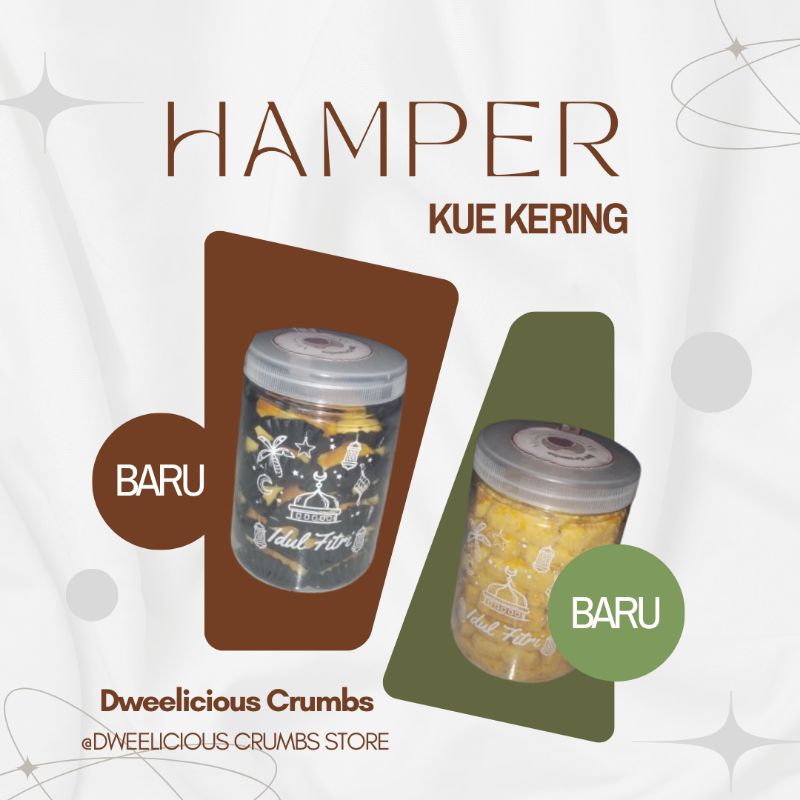 

[NEW SALE] HAMPERS LEBARAN KUE KERING BY DWEELICIOUS CRUMBS