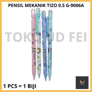 (1 PCS/1BIJI) PENSIL MEKANIK TIZO 0.5 G-9006A/ PENSIL MEKANIK 0.5 TIZO/ MECHANICAL PENCIL TIZO 0.5