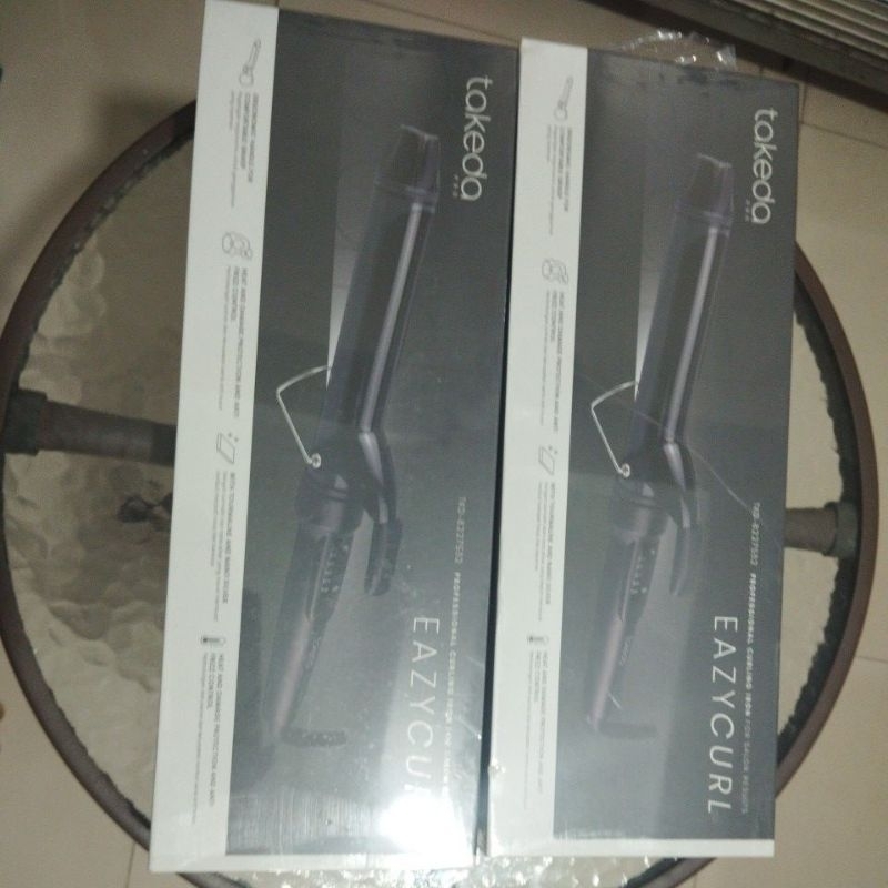 TAKEDA PROFESIONAL CURLING IRON FOR SALON RESULTS EAZYCURL