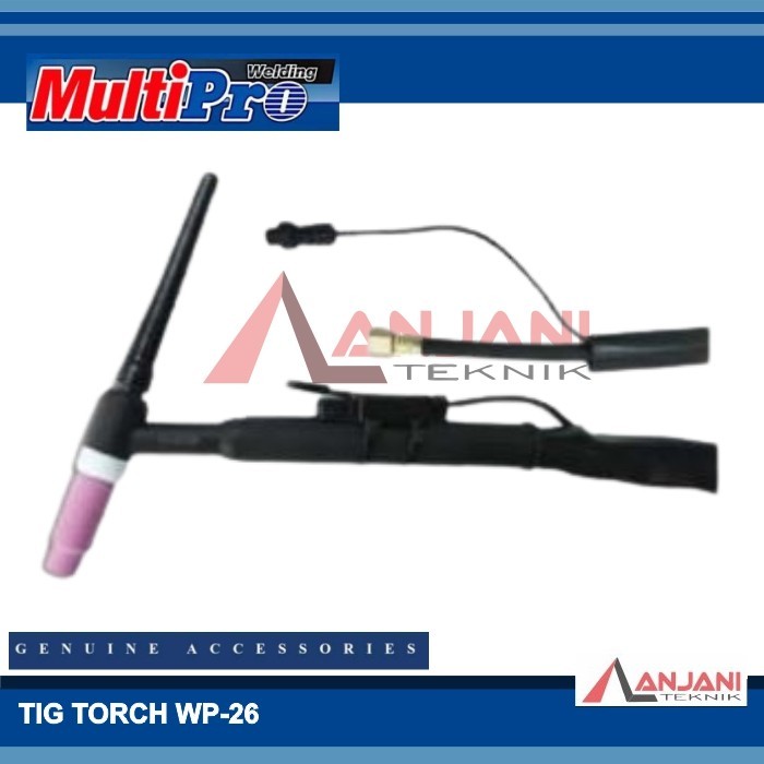 STANG LAS ARGON WP-26 MULTIPRO WELDING TIG TORCH INTERGRATED CONNECTOR WP26