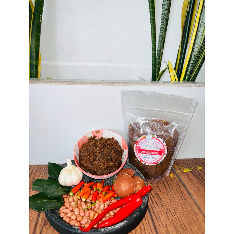 

Sambel pecel Bu Nimblung Khas Nganjuk 500 g