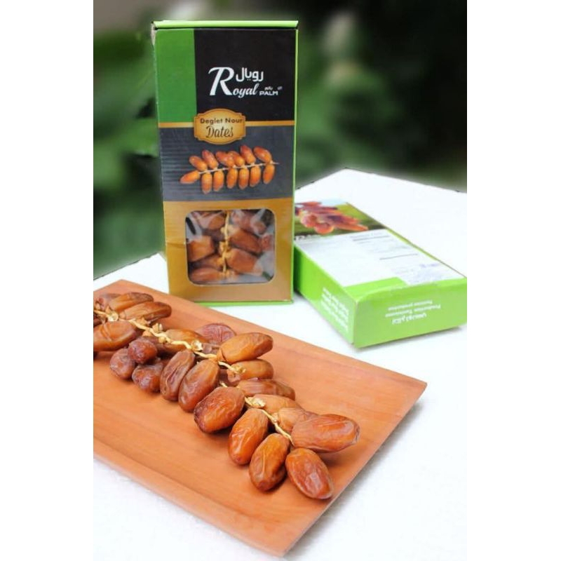 

Kurma deglet tangkai tunisia royal palm 500gr premium