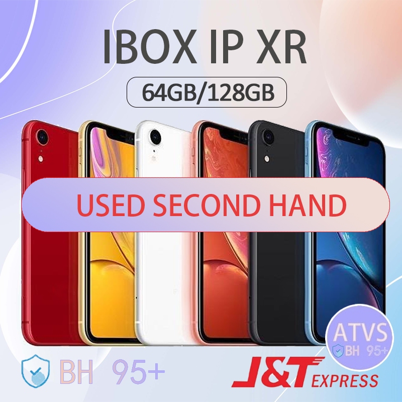 IBOX SECOND IP XR 128GB/64GB SECOND GOOD CONDITIONS BH 95+