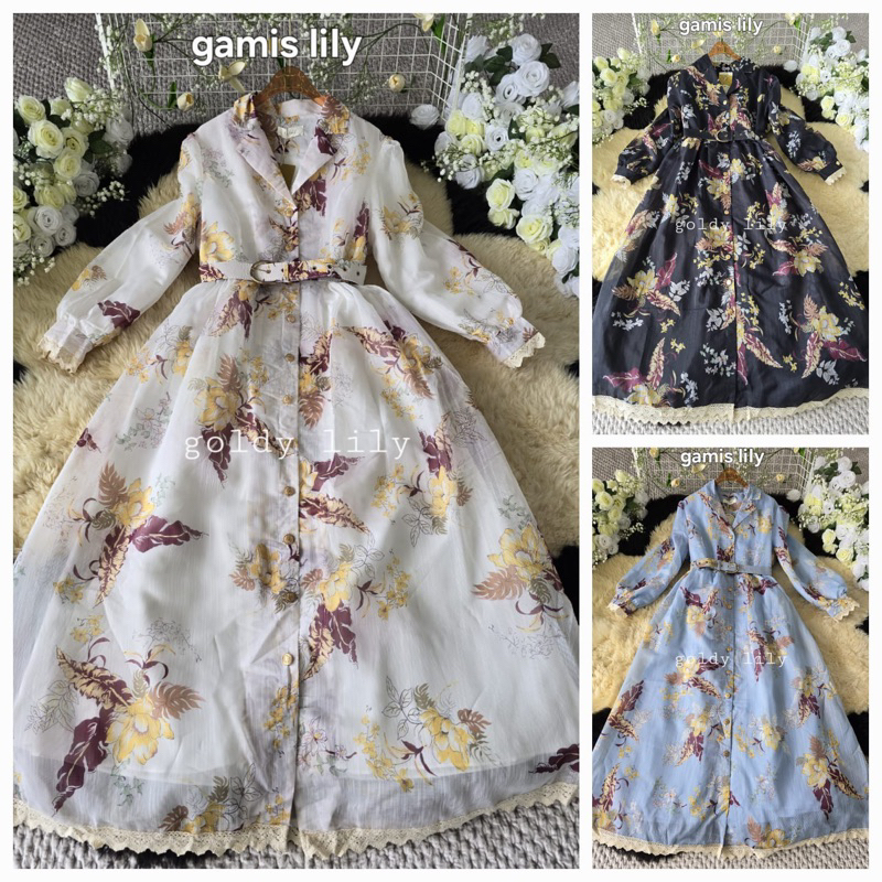 LIVY DRESS OUTER FLOWER