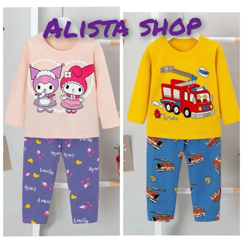 12.PP 1-3T KUBAO PIYAMA ORGANIK PREMIUM ANAK