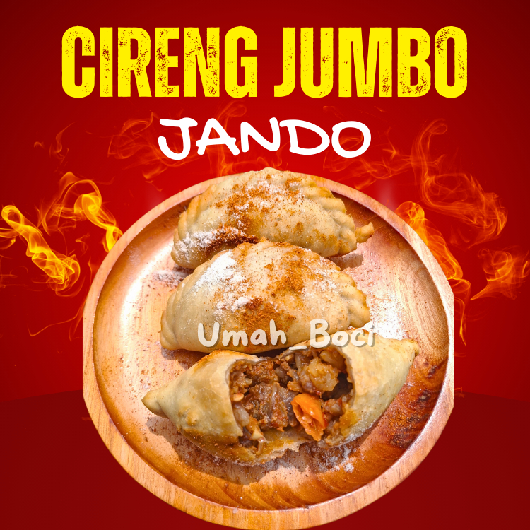 

Cireng Jumbo Ayam | Sapi | Usus | Keju | Jando | Baso Pedas