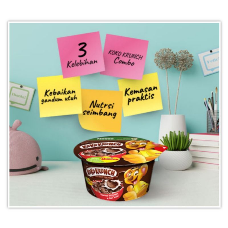 

Koko Krunch Cereal Cup 30 gr Sereal Snack Cemilan
