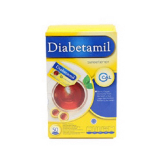 

DIABETAMIL SWEETENER 50x1GR
