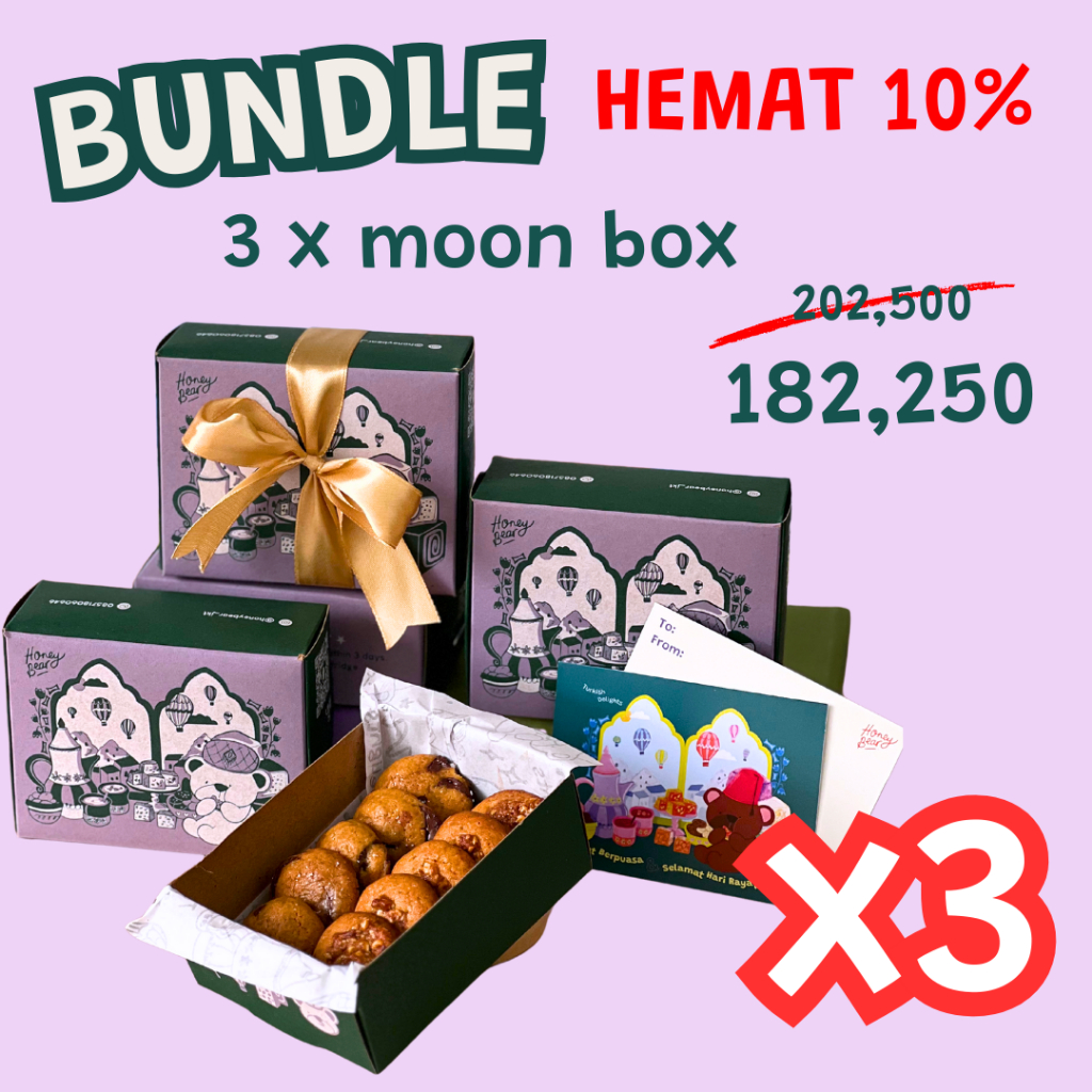 

RAMADAN BUNDLE | Cookies Coklat Chip Lebaran Idul Fitri Hampers Kado Gift Box Kue Kering