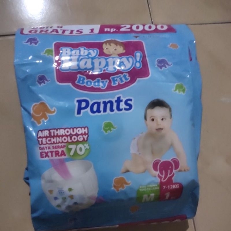 Pampers Baby Happy Renceng Beli 6 gratis 1