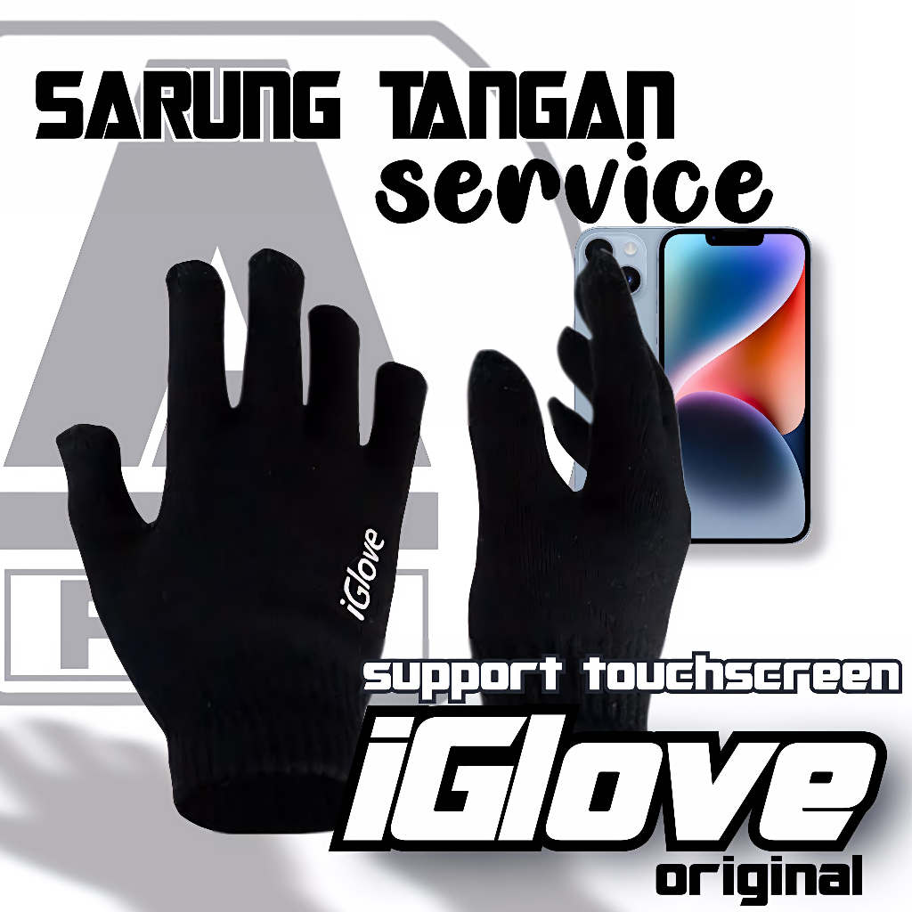 SARUNG TANGAN SERVICE IGLOVE 1 PASANG ORIGINAL