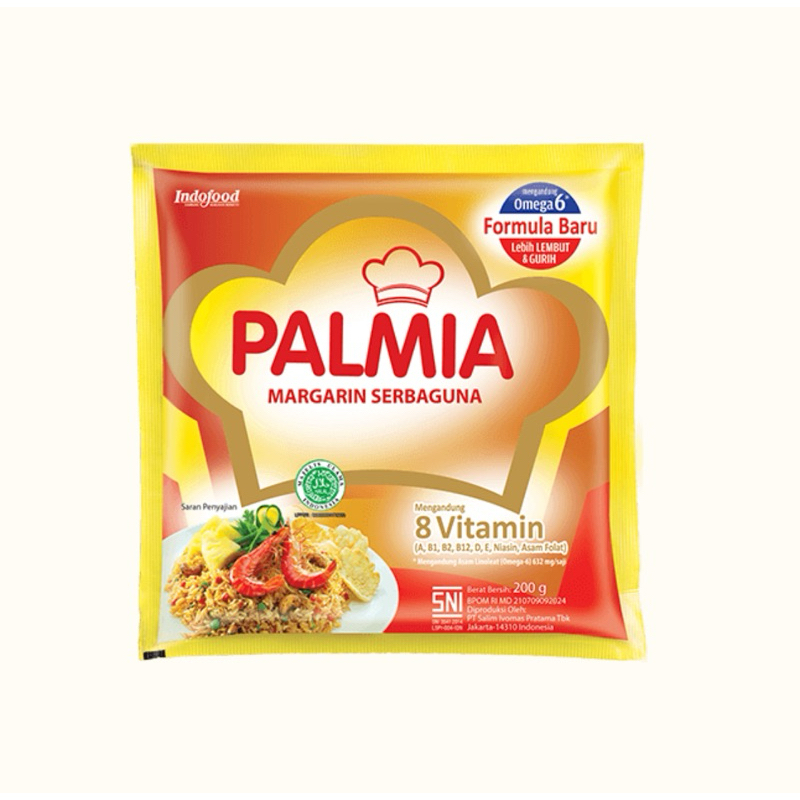 

PALMIA ROYAL KEMASAN SACHET 200gr MARGARIN