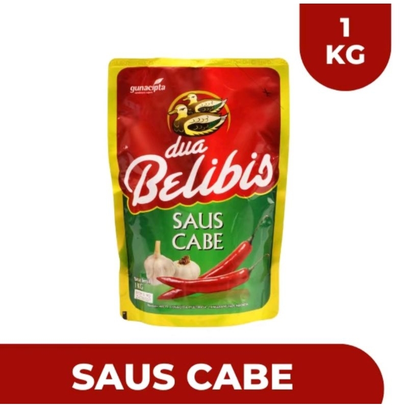 

saos cabe dua 2 beliin bantuan dan revisi kemasan 1kg