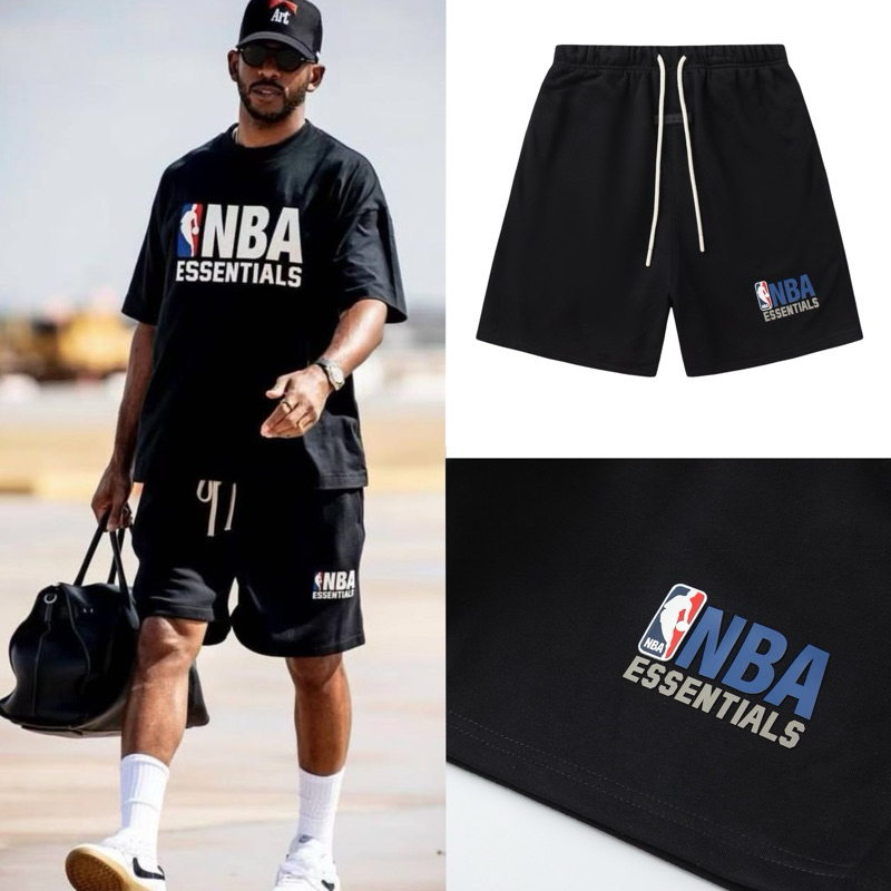 NBA x FOG Essentials Shortpants Cotton Celana Pendek Basket Casual Fear of God