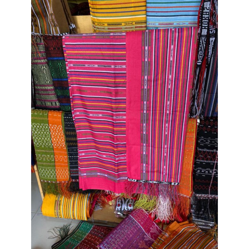 SONGKET JUGIA TOBA PREMIUN pink fanta