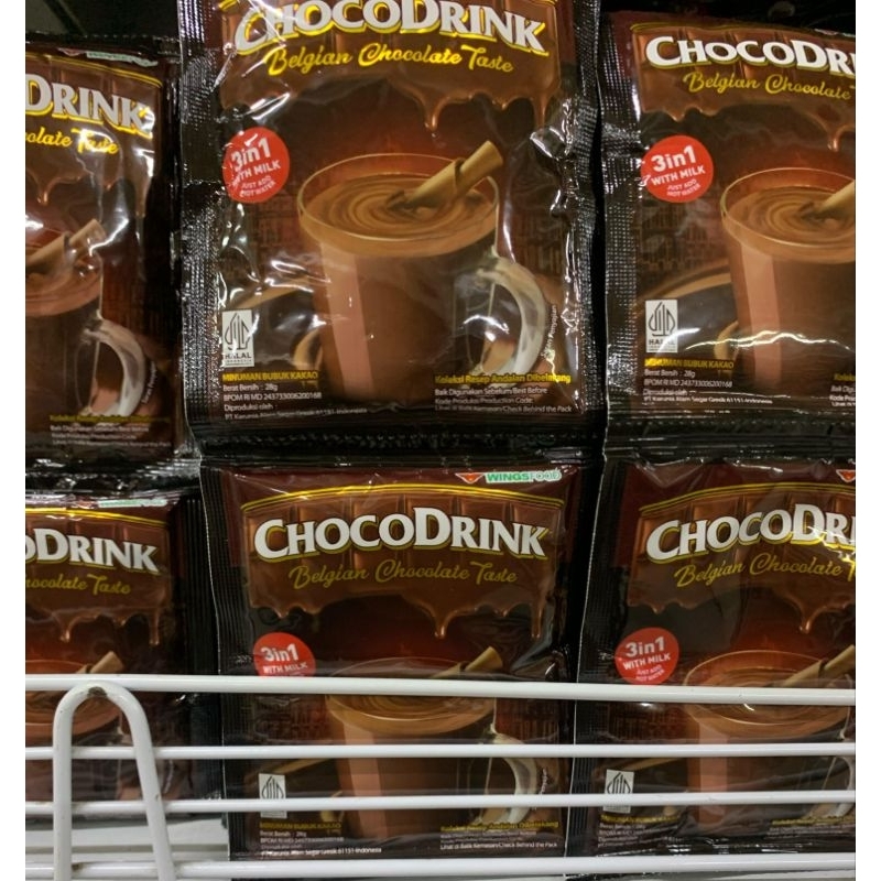 

CHOCODRINK belgian chocolate 10×28g