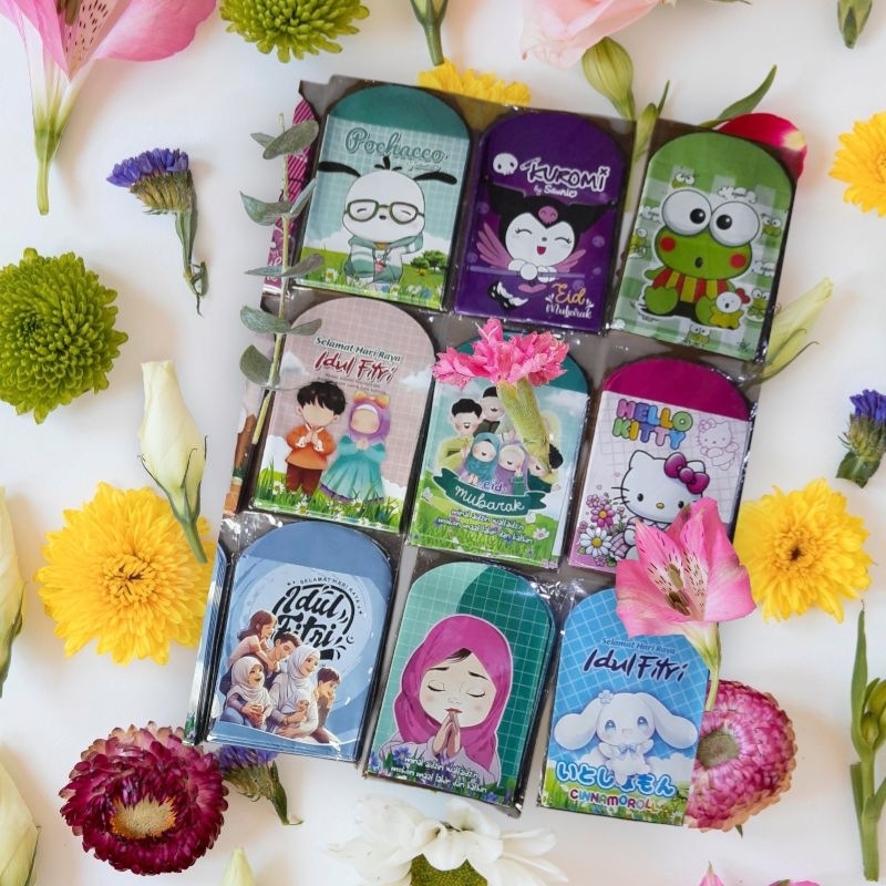 

10 pack isi 100 amplop lebaran uk MEDIUM