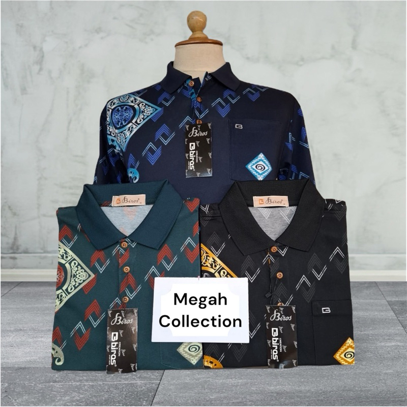 Kaos Berkerah Premium Biros 100% Original Premium T-Shirt