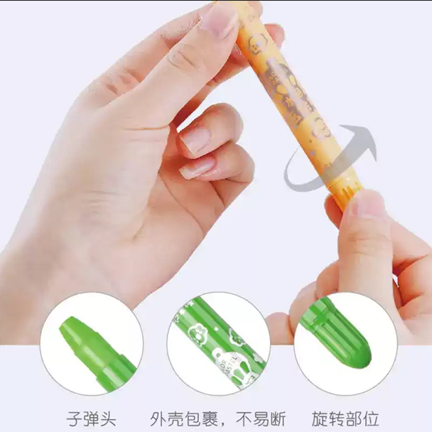 

mg CRAYON GRASP 48 warna / CRAYON GRASP MATA SEDANG / SILKY CRAYON / WATER SOLUBLE CRAYON