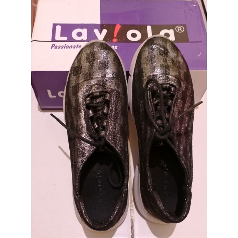 Sepatu Sneakers Laviola 1838 Black