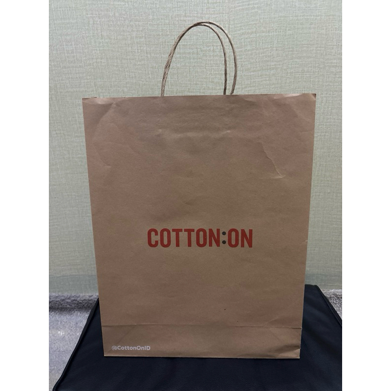 

paperbag cotton on ori