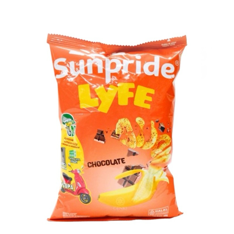 

SUNPRIDE LYFE BANANA CHIPS CAVENDISH CHOCOLATE 55GR