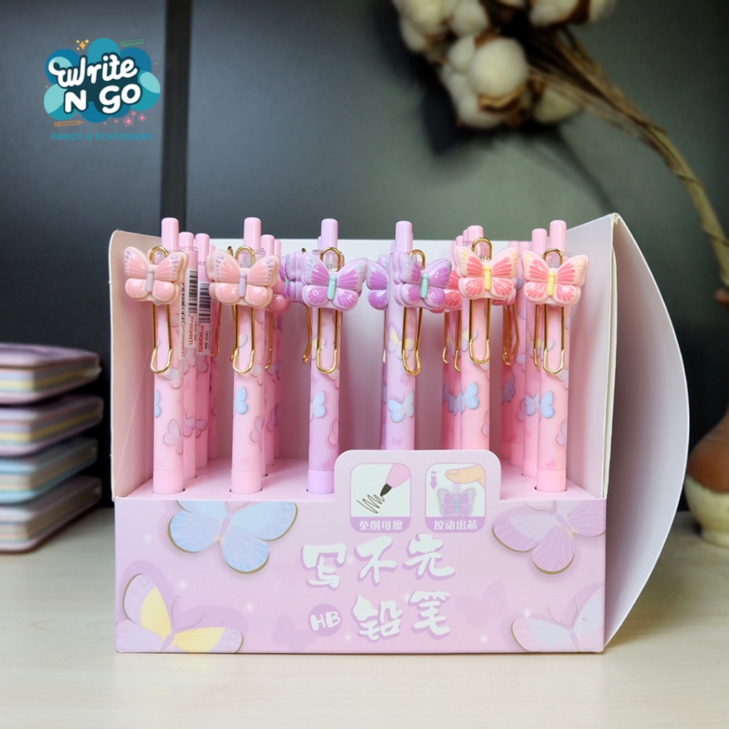 

WEIBO PENCIL ETERNAL MEKANIK - PENSIL MEKANIK HB KARAKTER LUCU