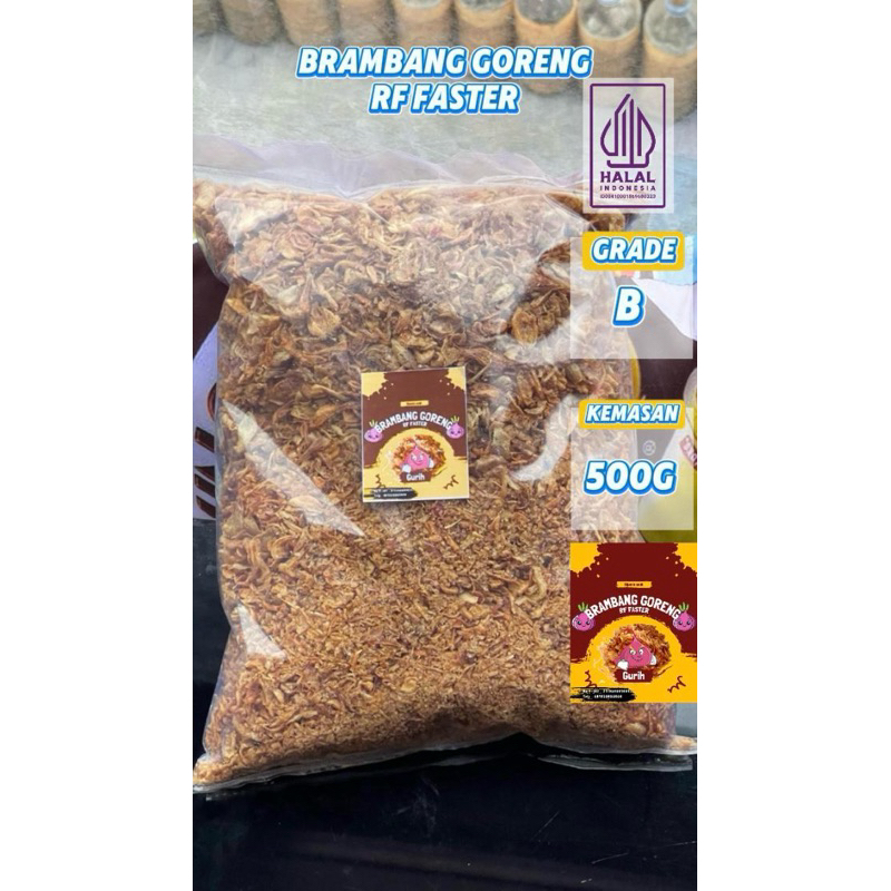 

{GRADE B} BRAMBANG GORENG 500Gram GRADE B