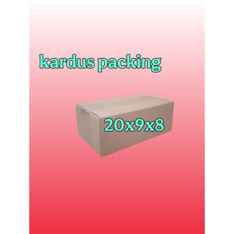 

kardus packing UK 20x9x8 kardus besar kardus kecil