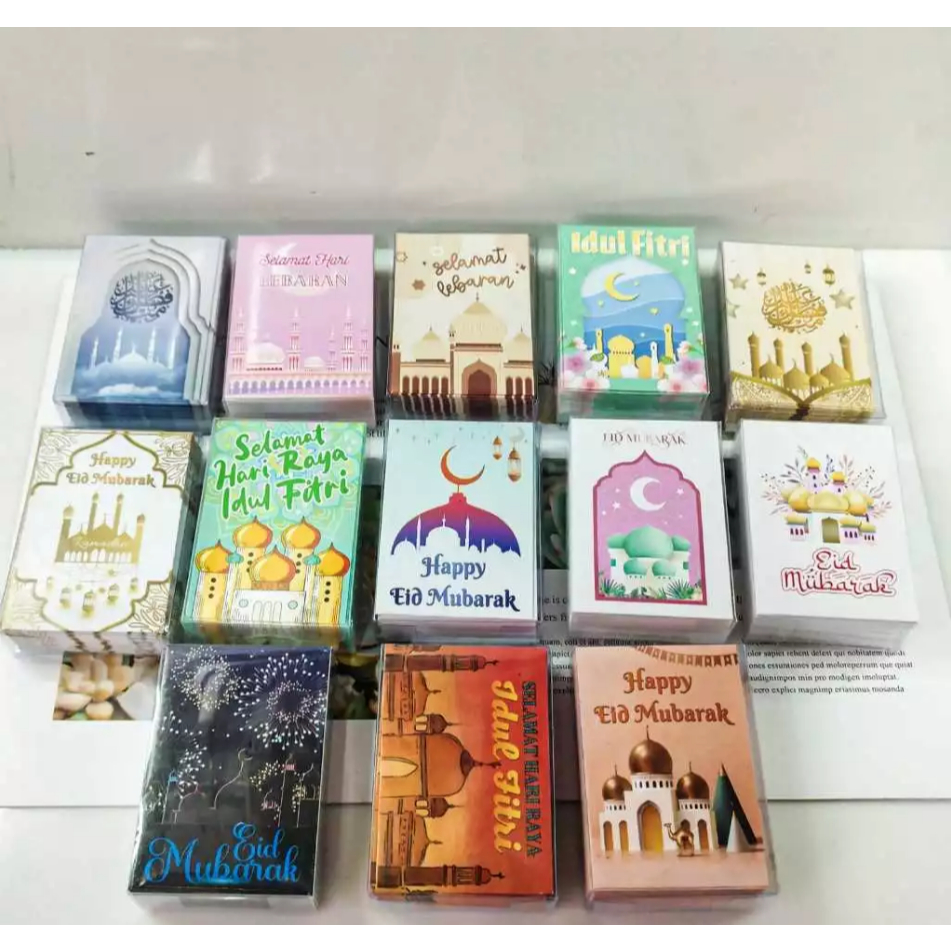 

Amplop Uang Lebaran Idul Fitri Isi 50 Pcs Lembar Motif Kekinian THR 2025 Ramadhan Lucu Estetik [DV]