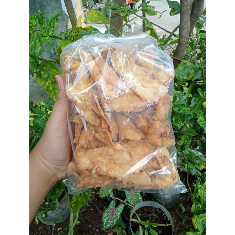 

krupuk bawang/kripik bawang pangsit/krupuk bawang khas Jepara